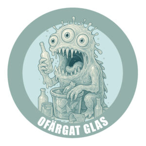 Källsortering - Ofärgat glas - monstret