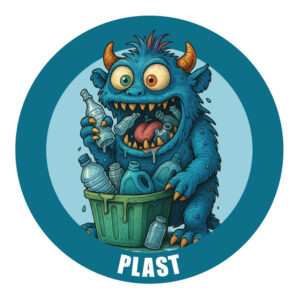 Källsortering - Plast - monstret