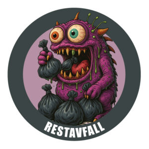 Källsortering - Restavfall - monstret