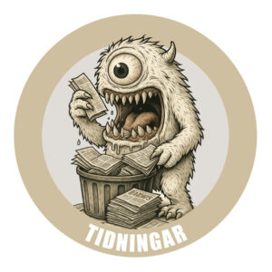 Källsortering - Tidningar - monstret