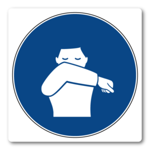 Hosta & nys i armvecket (8 × 8 cm)