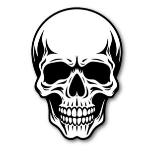 Döskalle (ca 8 × 5,5 cm)