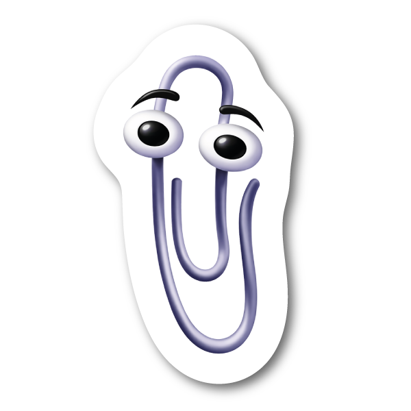 Clippy – klistermärke