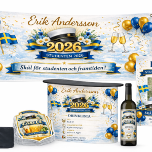 Superpaketet – komplett kit för Studentenfest!