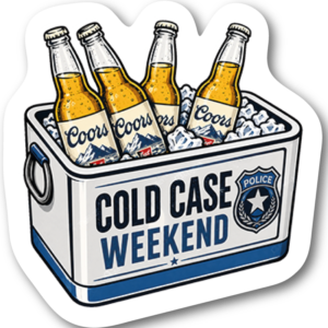 Cold Case Weekend – Klistermärke