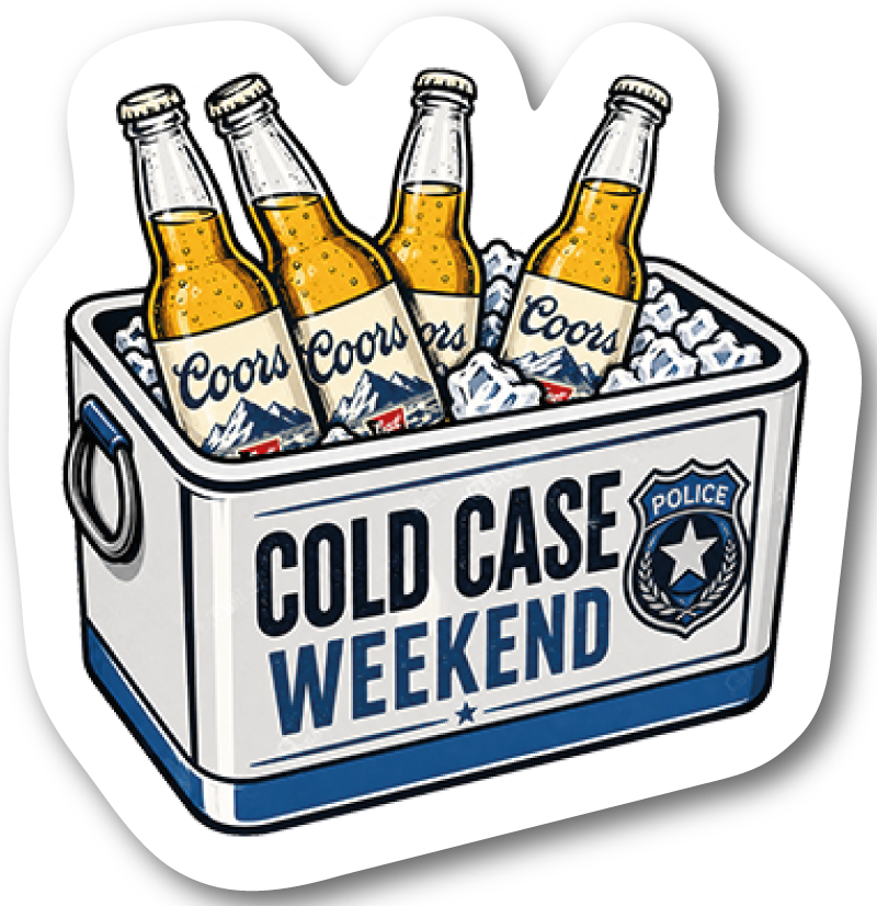 Cold Case Weekend – Klistermärke