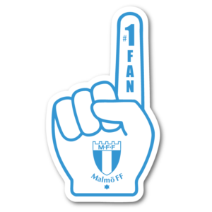 #1 FAN – Malmö FF Klistermärke