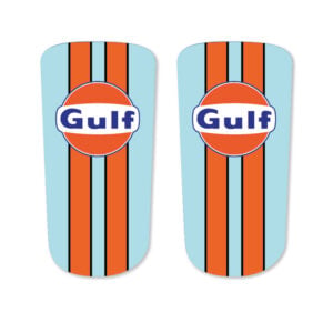 Gulf Racing klistermärke för Peltor WS Alert
