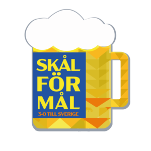 Skål för mål – 3–0 till Sverige