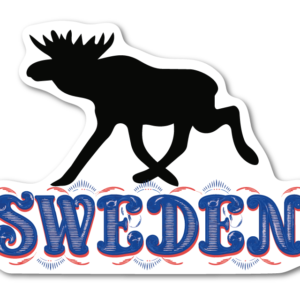 SWEDEN ÄLG – Klistermärke