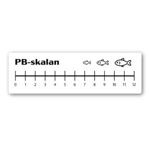 PB-skalan – klistermärke för fiskaren med… blygsamma rekord