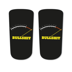 Bullshit Meter - Peltor klistermärke