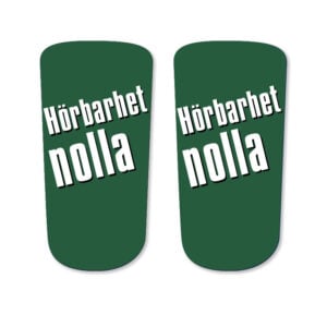 Hörbarhet Nolla – Peltor klistermärke