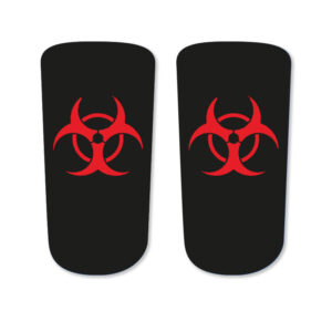 Biohazard – Peltor klistermärke