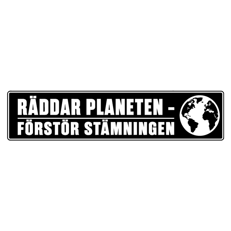 Räddar planeten – förstör stämningen